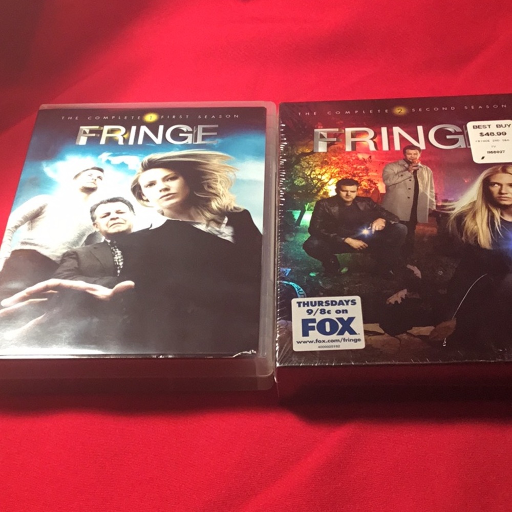 FRINGE....SEASON 1  (open) AND SEASON 2 (SEALED)